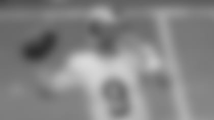 Rams QB John Wolford, shown warming up before the matchup against the Cardinals, Sunday, has never taken an NFL snap.