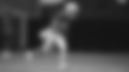 Tight end Maxx Williams participates in his first practice of training camp on Thursday.