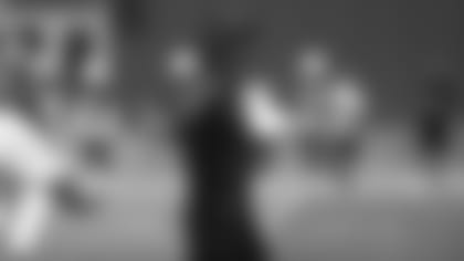 Jonathan Gannon brings the energy every practice.