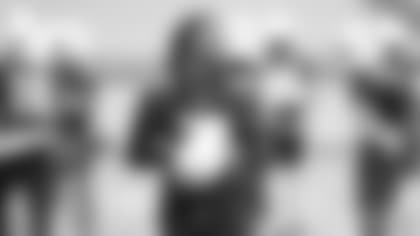 WR DeAndre Hopkins at a training camp practice in 2020