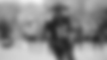 Wide receiver DeAndre Hopkins catches a pass during a recent OTA walkthrough.