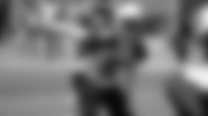 Linebacker Haason Reddick calls out a play at a recent OTA.