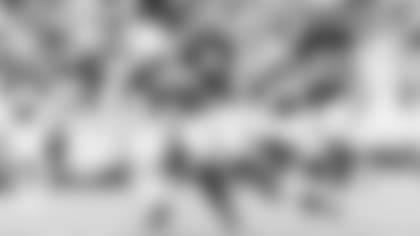 Wide receiver A.J. Green is brought down after a catch against the Browns last week.