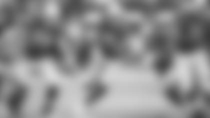 From left: G J.R. Sweezy, WR Larry Fitzgerald and RT Justin Murray are among the players back on offense.