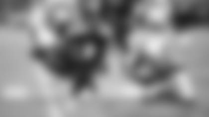 Linebacker Jesse Luketa (43) and cornerback Jace Whittaker (39) are two of the players the Cardinals brought back for the practice squad.