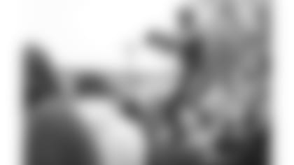 Arizona Cardinals quarterback Kyler Murray (1) is honored at the University of Oklahoma Spring Game for his Heisman-winning season on Saturday, April 22, 2023 in Norman, OK.