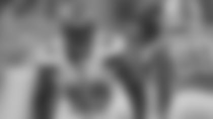 In this Aug. 30, 2018, file photo, Cleveland Browns offensive tackle Desmond Harrison (69) defends the line as Detroit Lions defensive end Anthony Zettel (69) rushes during the first half of an NFL football preseason game in Detroit.