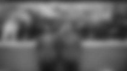 Arizona Cardinals quarterback Kyler Murray (1) is honored at the University of Oklahoma Spring Game for his Heisman-winning season on Saturday, April 22, 2023 in Norman, OK.