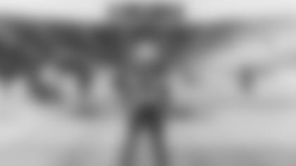 Running back David Johnson before his final game with the Cardinals, in Los Angeles in 2019.