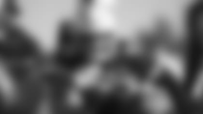 Defensive end J.J. Watt takes part in practice on Thursday, his first practice since before training camp ended.