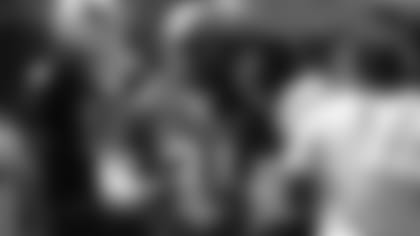 Cardinals running back David Johnson looks on during one of the team's OTAs last week.