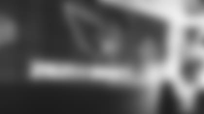 Cardinals owner Michael Bidwill in the draft room during the 2021 draft.