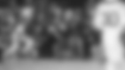 Tight end Zach Ertz can't quite bring in a catch against the Colts last weekend.