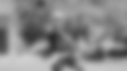 QB Jarrett Guarantano throws a pass during rookie minicamp.