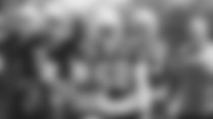 Offensive linemen sing happy birthday to tackle Kelvin Beachum (68) during first day of minicamp last week.