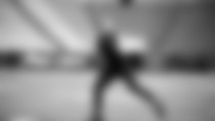 J.J. Watt, here warming up in the preseason opener at Cincinnati, will miss the week in Tennessee after testing positive for Covid.