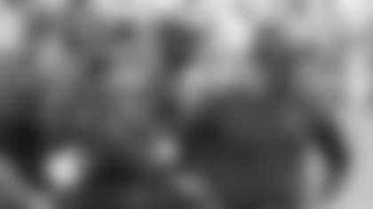 Cardinals cornerbacks coach Greg Williams (left), defensive backs coach Marcus Robertson (center) and defensive coordinator Vance Joseph (right) during a game in San Francisco last season.