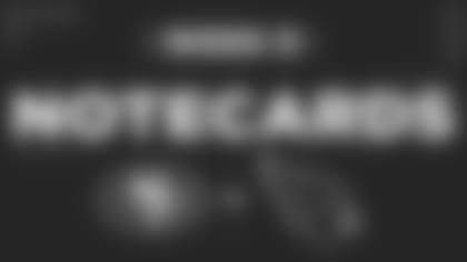 NoteCards Promo Image Week 9 vs. 49ers