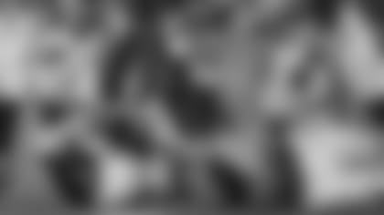 Quarterback Carson Palmer (3) said he's actually looking forward to be hit a few times during preseason work.