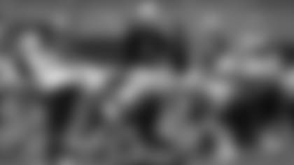 QB Mike Glennon at the line of scrimmage during offseason work