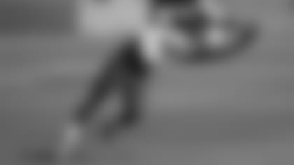 Wide receiver Kendall Wright snares a pass during practice Monday.