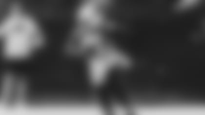 CB Luq Barcoo in a practice in September in 2021