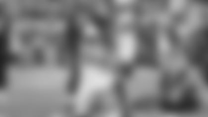 OLB Chandler Jones celebrates one of his sacks against the Seahawks.