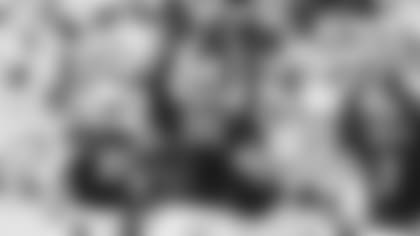 Linebacker Chandler Jones (55) celebrates one of his five sacks Sunday against the Titans.