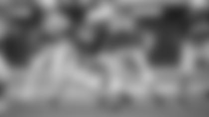 Guard Rashaad Coward (65) started at left guard for the Cardinals in Los Angeles last weekend.