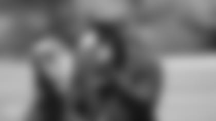 Defensive coordinator Vance Joseph during OTAs this week