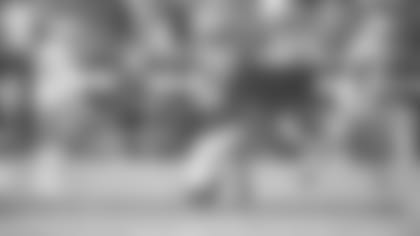 OLB Chandler Jones celebrates his fumble recovery.