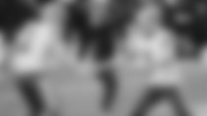 Matt Prater (5) is congratulated last season after kicking a game-winning field goal against the Cardinals.