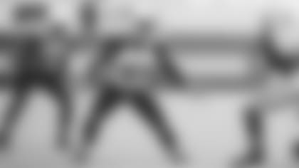 Linebacker Haason Reddick at the snap during a play during Sunday's game in San Francisco.