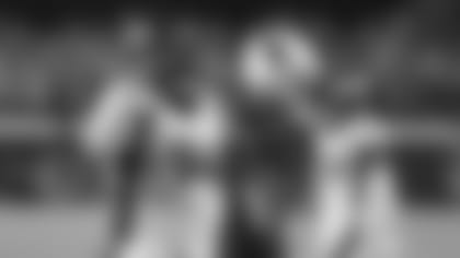 Defensive lineman Domata Peko, here after making a play for the Broncos against the Cardinals in 2018, has now signed with the Cardinals.