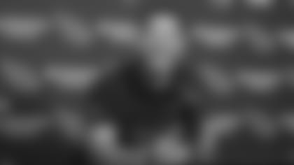 New Cardinals quarterback Brett Hundley meets the media on Thursday.