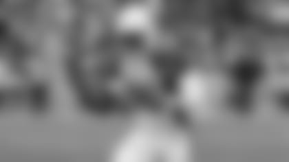 Safety Budda Baker celebrates an onside kick recovery against the Redskins in 2017.