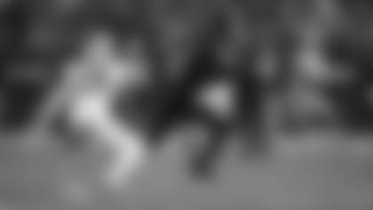 DeAndre Hopkins runs after the catch during the Cardinals' win Thursday night against the Saints.