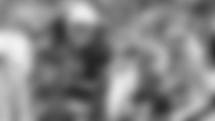 Cardinals wide receiver Larry Fitzgerald against the Browns the last time Cleveland came to State Farm Stadium, in 2012. The Cards host the Browns Dec. 15.