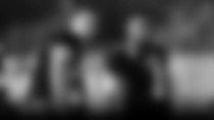 Former Texas A&M quarterbacks -- and potential opponents Sunday -- Kyle Allen (left) and Kyler Murray in 2015.