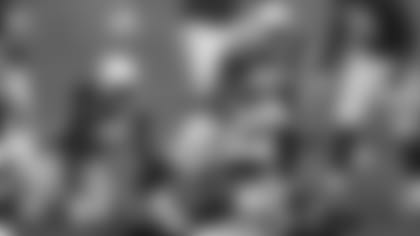 Linebacker Haason Reddick (43) screams in celebration after sacking Giants quarterback Daniel Jones last weekend as teammate Markus Golden (44) looks on.