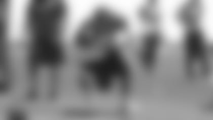 DT Rodney Gunter at OTAs this week