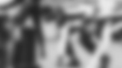 Defensive lineman Jordan Phillips (97) goes through walkthrough early in training camp.