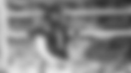 Quarterback Kyler Murray is interviewed after the Cardinals' 34-33 win over the Vikings.