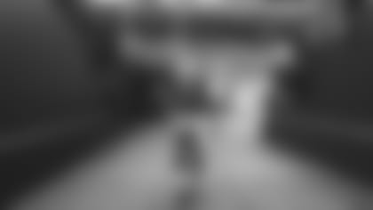 Tight end Zach Ertz emerges from the tunnel before the Cardinals' recent game in Seattle.