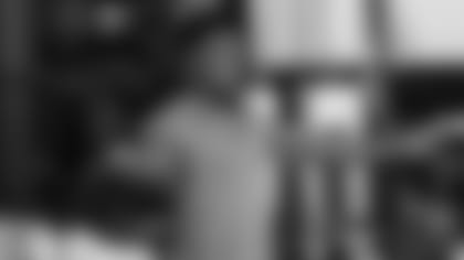 CB Robert Alford works out on the first day of the offseason program