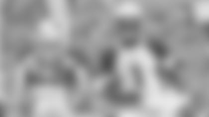 Quarterback Kyler Murray celebrates a touchdown with running back Chase Edmonds during a win in Cincinnati earlier this season.