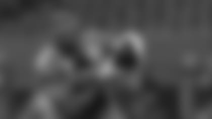 RB David Johnson at the NFL Scouting combine in 2015