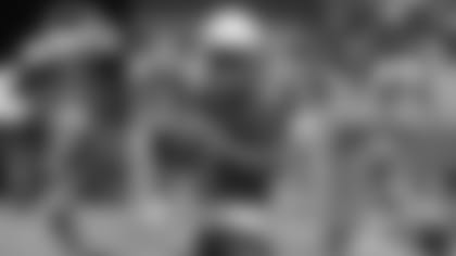 Among the key players for the Cardinals going into camp (clockwise from center): QB Kyler Murray, C Rodney Hudson, TE Trey McBride, RB Eno Benjamin, WR Hollywood Brown.