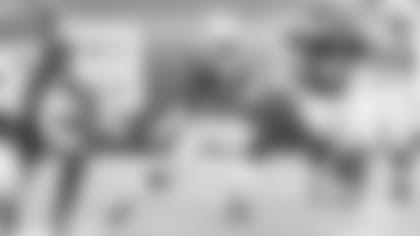 Running back Chase Edmonds, whos is dealing with a sore ankle, is active against the Eagles.