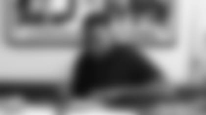 Tackle D.J. Humphries signs his contract extension Tuesday morning.